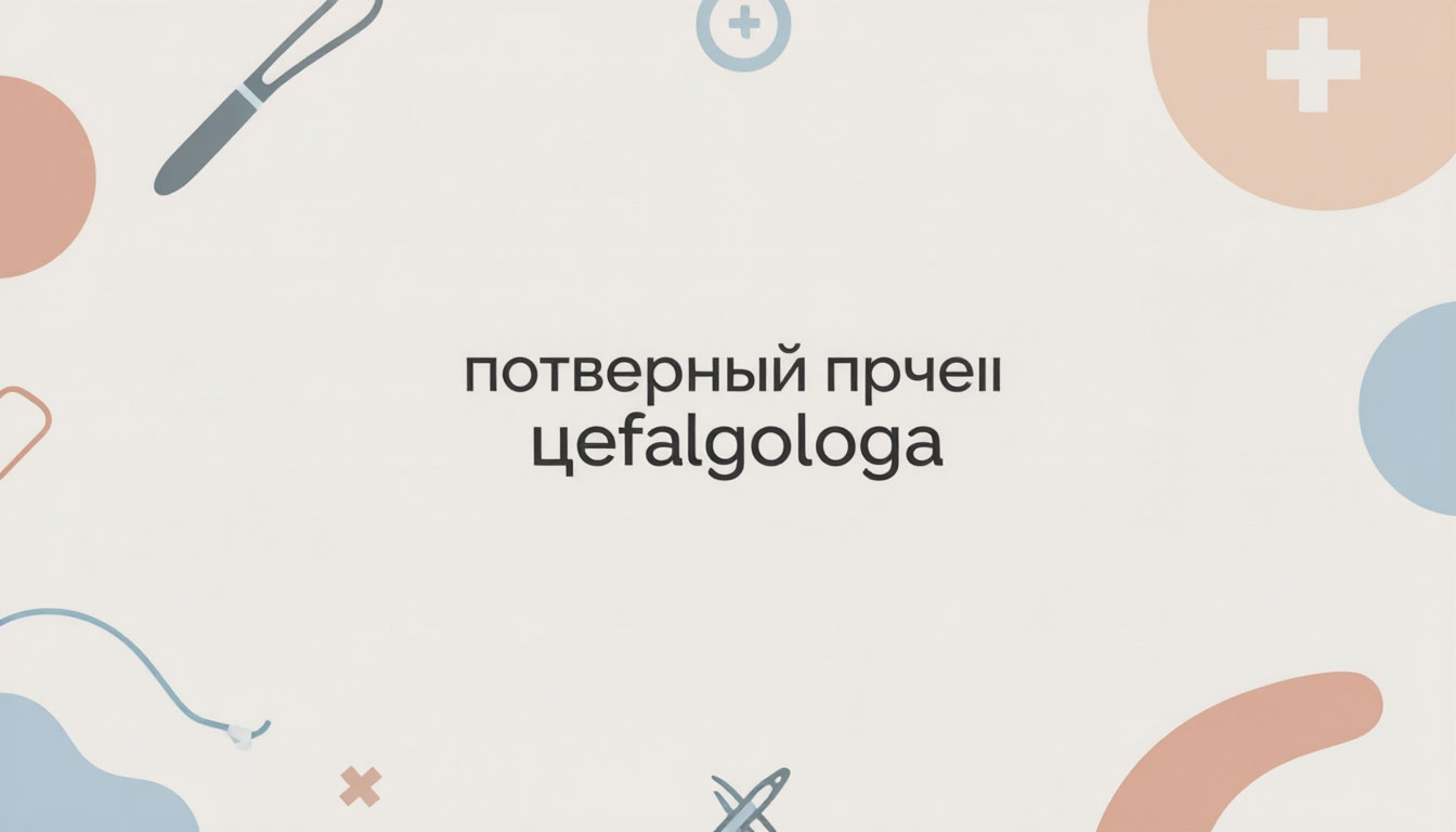 Повторный приём врача-цефалголога